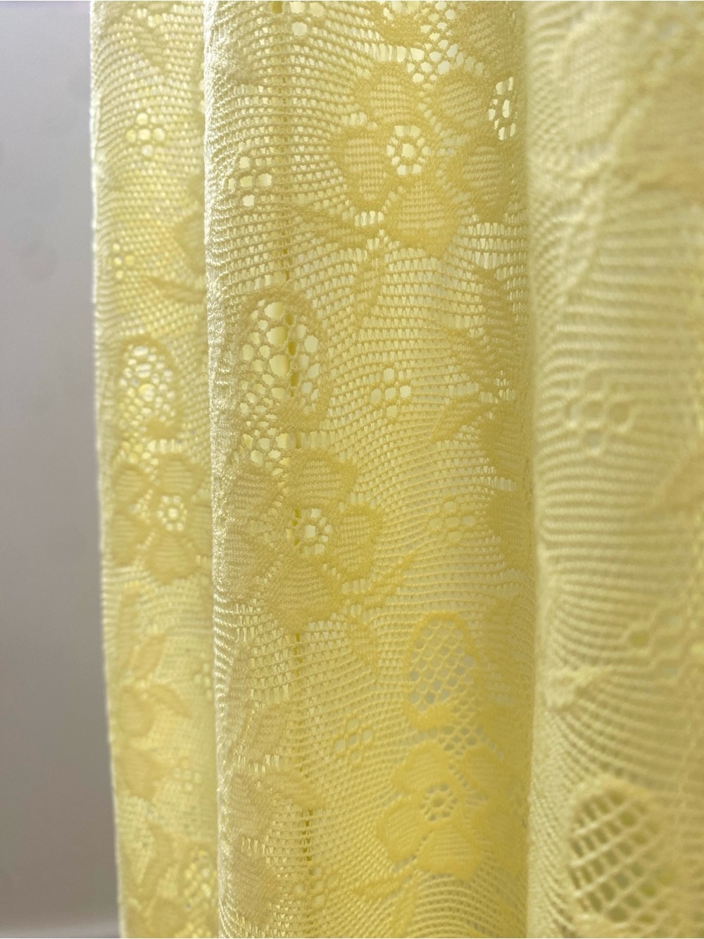 Andie NWT Lemon Lace Cover Up Maxi Dress, Size Small - Picture 7 of 12
